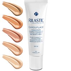 RILASTIL CAMOUFLAGE FONDOTINTA CORRETTIVO FLUIDO MEDIA COPRENZA 20 30 ML - Farmacia Nuova Dr.ssa Gabriella Catellani