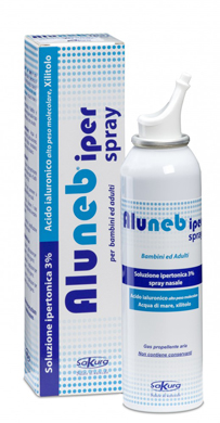ALUNEB SOLUZIONE IPERTONICA 3% SPRAY NASALE 125 ML - Farmacia Nuova Dr.ssa Gabriella Catellani