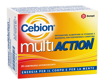 CEBION MULTIACTION 20 COMPRESSE EFFERVESCENTI - Farmacia Nuova Dr.ssa Gabriella Catellani