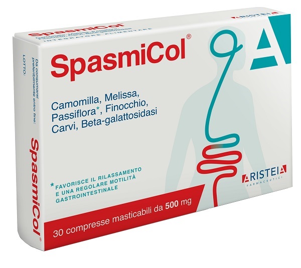 SPASMICOL 30 COMPRESSE MASTICABILI 500 MG - Farmacia Nuova Dr.ssa Gabriella Catellani