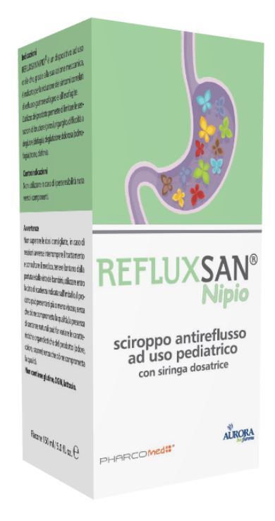 REFLUXSAN NIPIO SCIROPPO ANTIREFLUSSO 150 ML - Farmacia Nuova Dr.ssa Gabriella Catellani