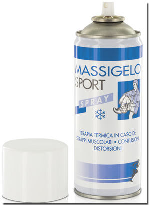 GHIACCIO ISTANTANEO MASSIGELO SPORT BOMBOLETTA SPRAY 400ML - Farmacia Nuova Dr.ssa Gabriella Catellani