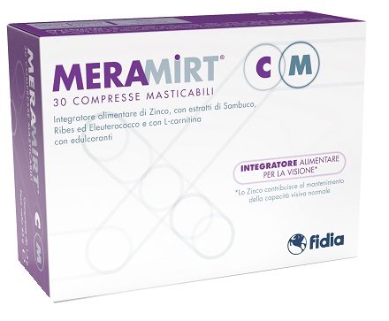MERAMIRT CM 30 COMPRESSE MASTICABILI - Farmacia Nuova Dr.ssa Gabriella Catellani