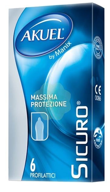 PROFILATTICO ANSELL BY MANIX SICURO B 6 PEZZI - Farmacia Nuova Dr.ssa Gabriella Catellani