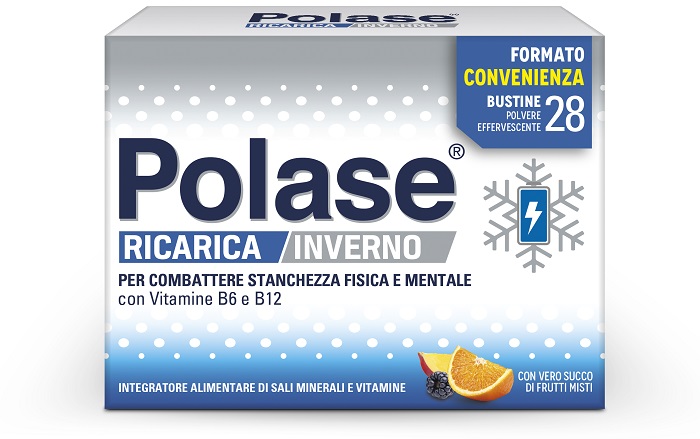 POLASE RICARICA INVERNO 28 BUSTINE DI POLVERE EFFERVESCENTE - Farmacia Nuova Dr.ssa Gabriella Catellani