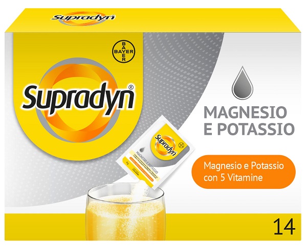 SUPRADYN MAGNESIO POTASSIO SENZA ZUCCHERO 14 BUSTINE 4 G - Farmacia Nuova Dr.ssa Gabriella Catellani