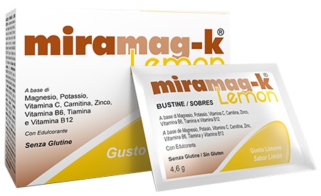 MIRAMAG-K LEMON 20 BUSTINE IN ASTUCCIO 92 G - Farmacia Nuova Dr.ssa Gabriella Catellani