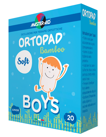CEROTTO OCULARE PER ORTOTTICA ORTOPAD SOFT BOYS JUNIOR 20 PEZZI - Farmacia Nuova Dr.ssa Gabriella Catellani