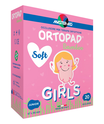 CEROTTO OCULARE PER ORTOTTICA ORTOPAD SOFT GIRLS JUNIOR 20 PEZZI - Farmacia Nuova Dr.ssa Gabriella Catellani