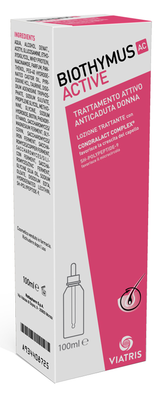 BIOTHYMUS AC ACTIVE TRATTAMENTO ATTIVO ANTICADUTA DONNA LOZIONE 100 ML - Farmacia Nuova Dr.ssa Gabriella Catellani