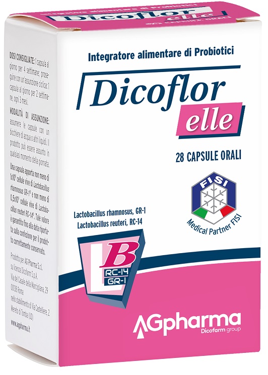 DICOFLOR ELLE 28 CAPSULE - Farmacia Nuova Dr.ssa Gabriella Catellani