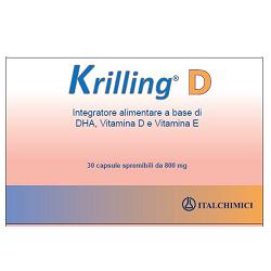 KRILLING D 30 CAPSULE - Farmacia Nuova Dr.ssa Gabriella Catellani