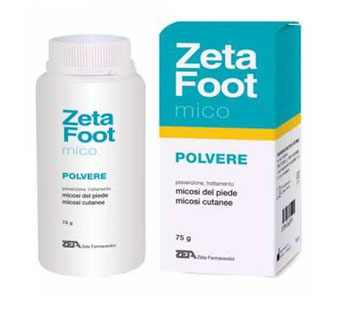ZETAFOOT MICO POLVERE FLACONE 75 G - Farmacia Nuova Dr.ssa Gabriella Catellani