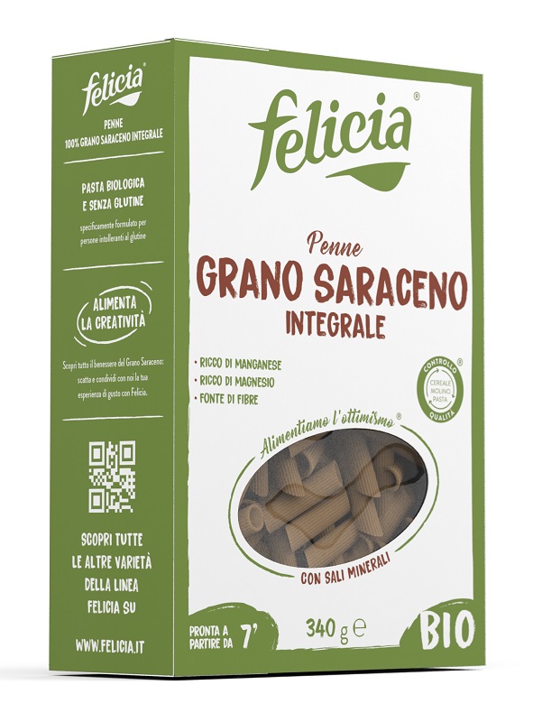 FELICIA BIO SARACENO PENNE 340 G - Farmacia Nuova Dr.ssa Gabriella Catellani