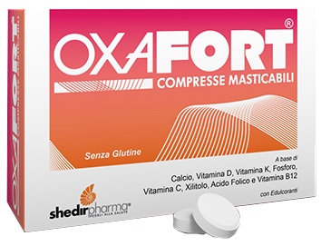 OXAFORT BLISTER 48 COMPRESSE MASTICABILI IN ASTUCCIO 72 G - Farmacia Nuova Dr.ssa Gabriella Catellani