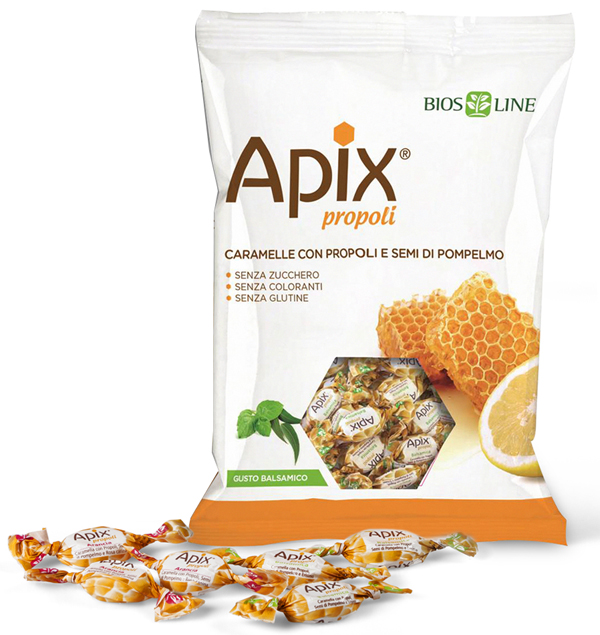 APIX PROPOLI CARAMELLA BALSAMICA 50 G BIOSLINE - Farmacia Nuova Dr.ssa Gabriella Catellani