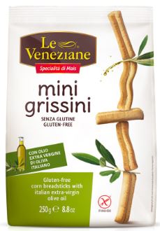 LE VENEZIANE MINI GRISSINI 250 G - Farmacia Nuova Dr.ssa Gabriella Catellani