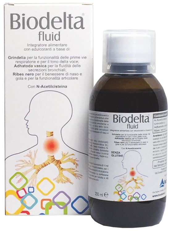 BIODELTA FLUID 200 ML - Farmacia Nuova Dr.ssa Gabriella Catellani