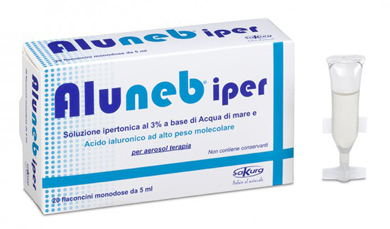 ALUNEB SOLUZIONE IPERTONICA 20 FLACONCINI MONODOSE DA 5 ML - Farmacia Nuova Dr.ssa Gabriella Catellani