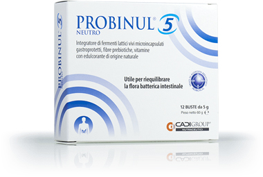 PROBINUL 5 NEUTRO 12 BUSTINE - Farmacia Nuova Dr.ssa Gabriella Catellani