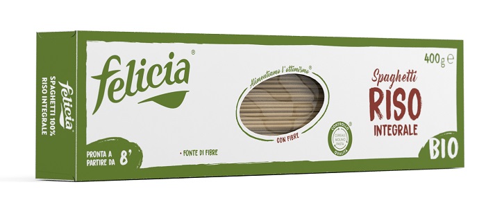 FELICIA BIO RISO INTEGRALE SPAGHETTI 400 G - Farmacia Nuova Dr.ssa Gabriella Catellani