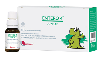 ENTERO 4 JUNIOR 10 FLACONCINI 8 ML - Farmacia Nuova Dr.ssa Gabriella Catellani