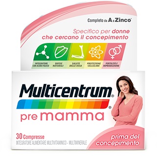 MULTICENTRUM PRE MAMMA 30 COMPRESSE - Farmacia Nuova Dr.ssa Gabriella Catellani