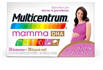 MULTICENTRUM MAMMA DHA 30 COMPRESSE + 30 CAPSULE - Farmacia Nuova Dr.ssa Gabriella Catellani