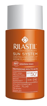 RILASTIL SUN SYSTEM PHOTO PROTECTION THERAPY SPF50+ COMFORT COLOR 50 ML - Farmacia Nuova Dr.ssa Gabriella Catellani