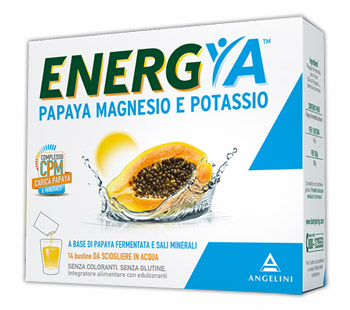 ENERGYA PAPAYA MAGNESIO POTASSIO 14 BUSTINE - Farmacia Nuova Dr.ssa Gabriella Catellani