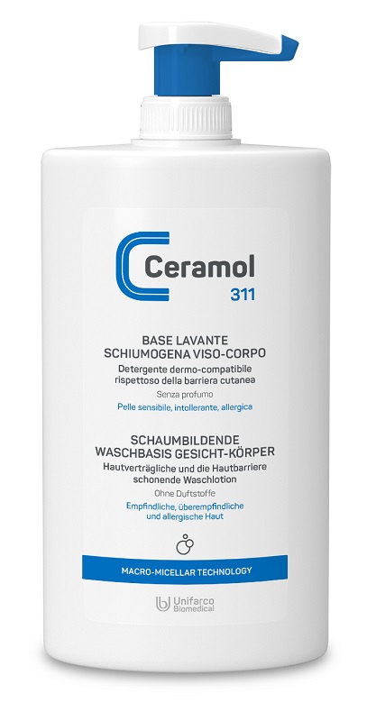 CERAMOL 311 BASE LAVANTE SCHIUMOGENA 400 ML - Farmacia Nuova Dr.ssa Gabriella Catellani