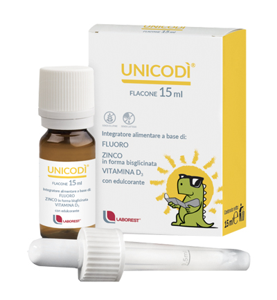 UNICODI' 15 ML FLUORO ZINCO VITAMINA D3 - Farmacia Nuova Dr.ssa Gabriella Catellani