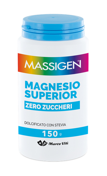 MASSIGEN MAGNESIO SUPERIOR ZERO ZUCCHERI 150 G - Farmacia Nuova Dr.ssa Gabriella Catellani