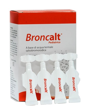 BRONCALT STRIP PEDIATRICO SOLUZIONE IRRIGAZIONE NASALE 20 FLACONCINI DA 2 ML - Farmacia Nuova Dr.ssa Gabriella Catellani