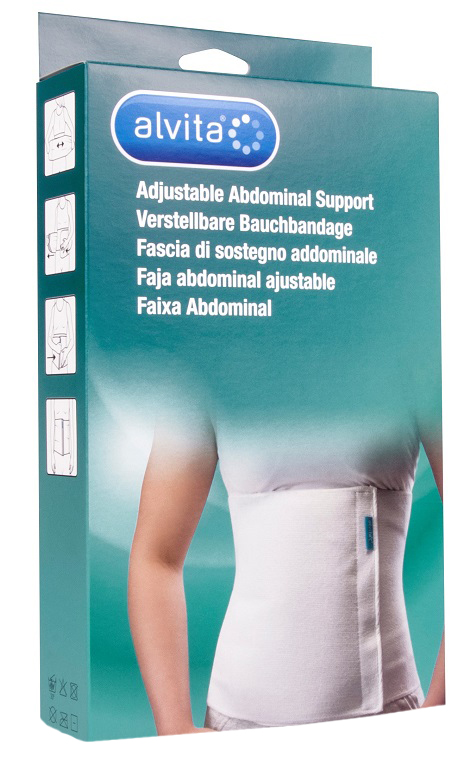 ALVITA FASCIA ADDOMINALE MISURA 2 CIRCONFERENZA 95-100 CM - Farmacia Nuova Dr.ssa Gabriella Catellani