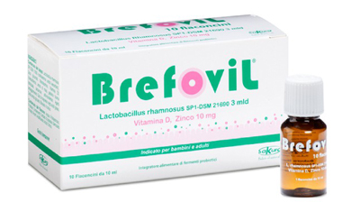 BREFOVIL 10 FLACONCINI MONODOSE DA 10 ML GUSTO LAMPONE - Farmacia Nuova Dr.ssa Gabriella Catellani
