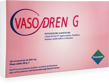 VASODREN G 40 COMPRESSE DA 900 MG - Farmacia Nuova Dr.ssa Gabriella Catellani