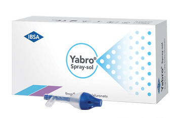 YABRO SPRAY-SOL 10 FIALE 5 ML SODIO IALURONATO 0,18% - Farmacia Nuova Dr.ssa Gabriella Catellani