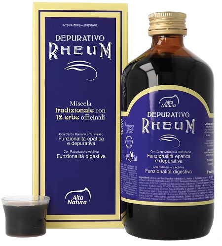 DEPURATIVO RHEUM MISCELA ERBE OFFICINALI 250 ML - Farmacia Nuova Dr.ssa Gabriella Catellani