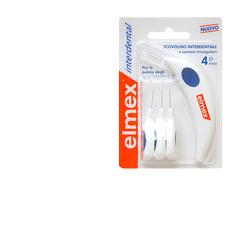 ELMEX INTERDENTAL SCOVOLINO INTERDENTALE 4 MM 6 TESTINE + MANICO - Farmacia Nuova Dr.ssa Gabriella Catellani