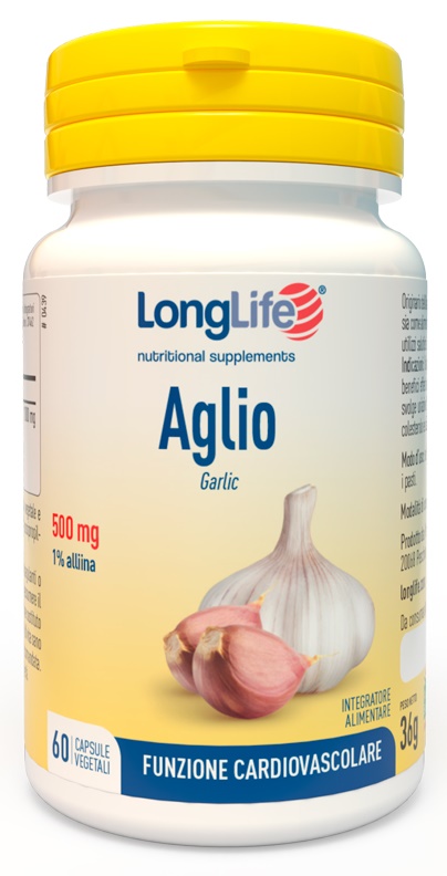 LONGLIFE AGLIO 60 CAPSULE VEGETALI - Farmacia Nuova Dr.ssa Gabriella Catellani