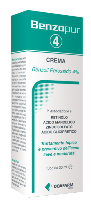 BENZOPUR 4 CREMA 30 ML - Farmacia Nuova Dr.ssa Gabriella Catellani