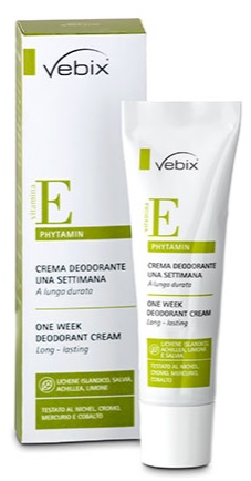 VEBIX PHYTAMIN CREMA DEODORANTE 1 SETTIMANA 25 ML - Farmacia Nuova Dr.ssa Gabriella Catellani