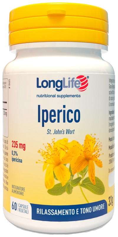 LONGLIFE IPERICO 60 CAPSULE VEGETALI - Farmacia Nuova Dr.ssa Gabriella Catellani