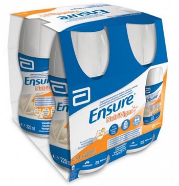ENSURE NUTRIVIGOR VANIGLIA 4 BOTTIGLIE DA 220 ML - Farmacia Nuova Dr.ssa Gabriella Catellani