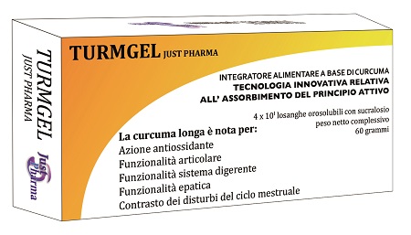 TURMGEL CURCUMINA 40 LOSANGHE OROSOLUBILI - Farmacia Nuova Dr.ssa Gabriella Catellani