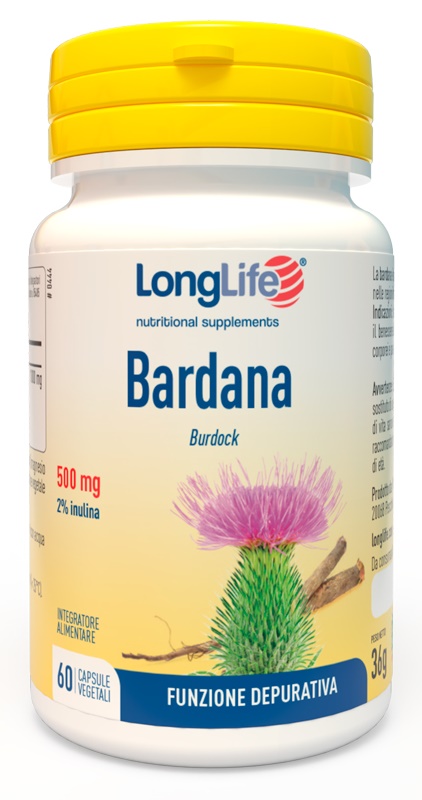 LONGLIFE BARDANA 60 CAPSULE VEGETALI - Farmacia Nuova Dr.ssa Gabriella Catellani