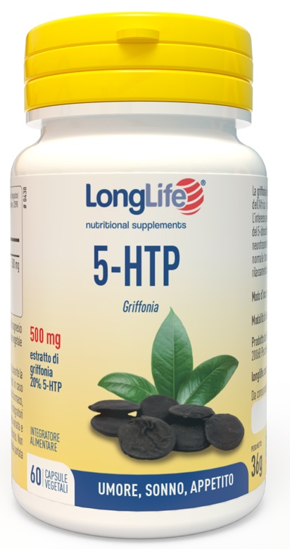 LONGLIFE 5-HTP 60 CAPSULE VEGETALI - Farmacia Nuova Dr.ssa Gabriella Catellani