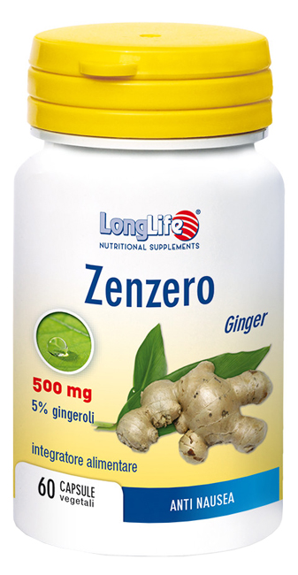 LONGLIFE ZENZERO 60 CAPSULE VEGETALI - Farmacia Nuova Dr.ssa Gabriella Catellani