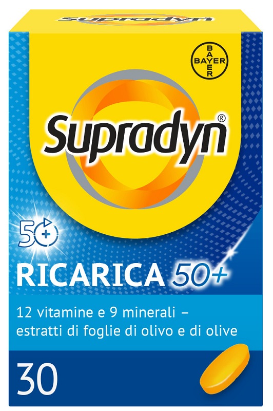 SUPRADYN RICARICA 50+ 30 COMPRESSE - Farmacia Nuova Dr.ssa Gabriella Catellani